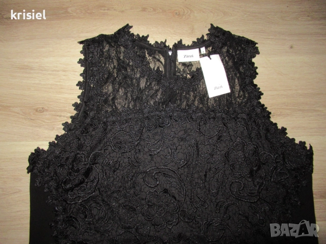 ОФИЦИАЛНА РОКЛЯ РЯЗАНА ДАНТЕЛА--3XL-4XL номер, снимка 2 - Рокли - 52646616