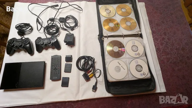 Пълен ретро гейминг комплект PS2 Slim