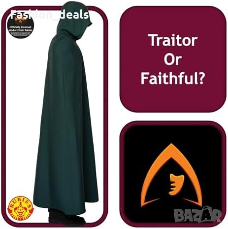 Нов Официален Плащ "The Traitors" - Пълна Дължина + Качулка, снимка 4 - Други - 42836814
