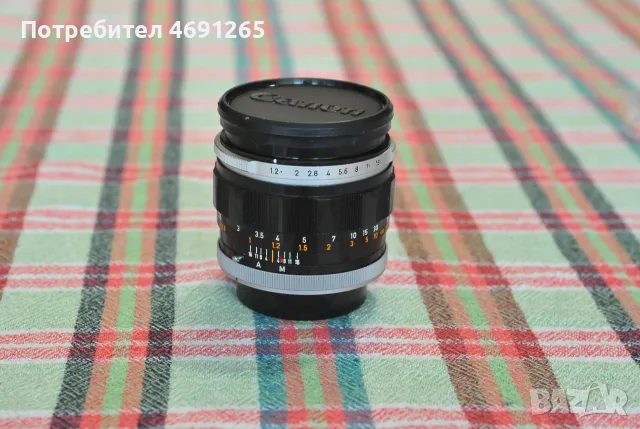 Обектив CANON FL 55MM F1.2, снимка 5 - Обективи и филтри - 56065127
