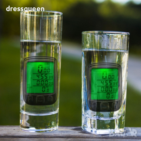 563A Водоустойчив безжичен LCD компютър за велосипед, снимка 6 - Велосипеди - 44919375