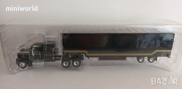 GMS General влекач с полуремарке 1980 - мащаб 1:43 на DeAgostini моделът е нов в кутия, снимка 2 - Колекции - 52973359