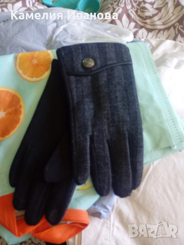 Двулицеви зимни шапки и ръкавици , снимка 6 - Шапки - 49506541