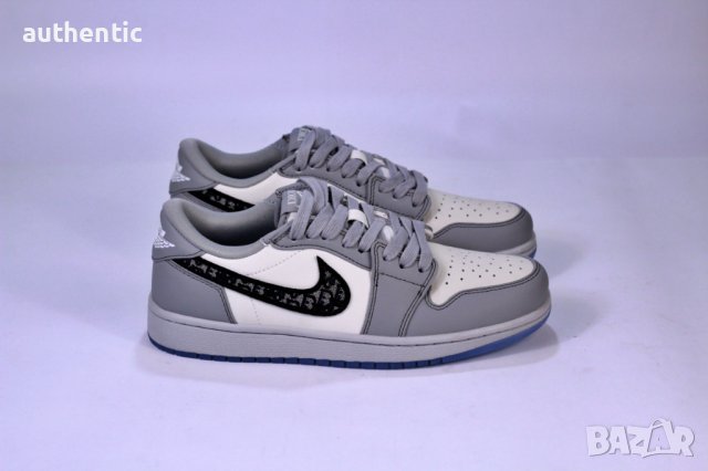 Nike Air Jordan 1 x DIOR Low Мъжки Дамски Маратонки, снимка 6 - Маратонки - 34961005