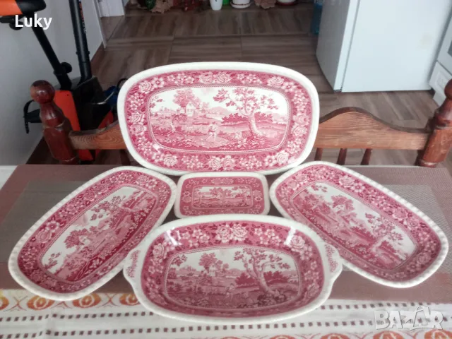 Прекрасен,антикварен лот-Порцеланови плата--Villeroy&Boch.Цената е за всичко., снимка 2 - Антикварни и старинни предмети - 48172682