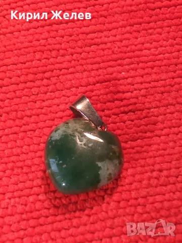 НЕФРИТЕНО СЪРЧИЦЕ - РОМАНТИЧЕН СЪРЦЕВИДЕН РЕТРО АРТ МЕДАЛЬОН ПЕНДАНТ 38818, снимка 8 - Колиета, медальони, синджири - 42089114