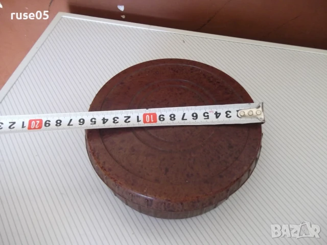 Кутия бакелитова кръгла стара, снимка 6 - Колекции - 51359212