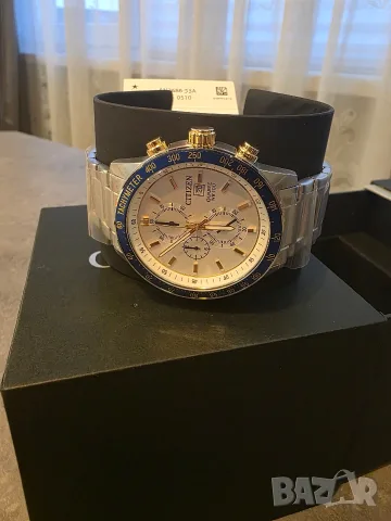 Citizen (Ref. AN3686-53A) чисто нов, неносен мъжки хронограф , снимка 7 - Мъжки - 56237193