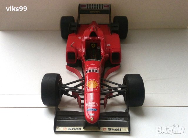 Ferrari F310 1996 М. Schumacher 1:20 Maisto Thailand , снимка 7 - Колекции - 41387430