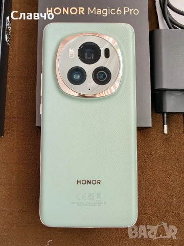 Honor Magic 6Pro 12/512Gb като нов, снимка 2 - Телефони с две сим карти - 52545174