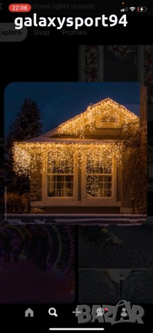 ЛЕд Висулка Декорация за Къщи/Веранди/Покриви, снимка 12 - Лед осветление - 27148544