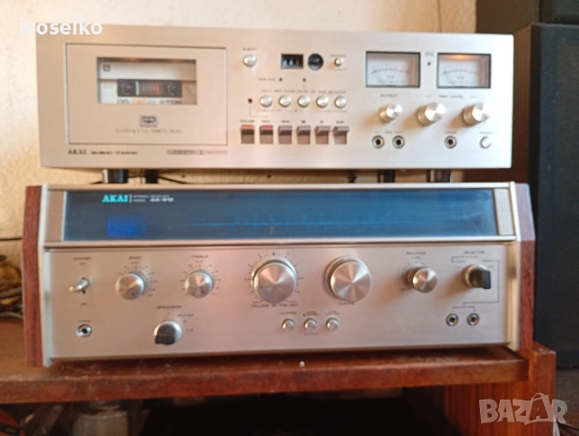 Akai GXC -710D AKAI AA-910, снимка 4 - Ресийвъри, усилватели, смесителни пултове - 54150740