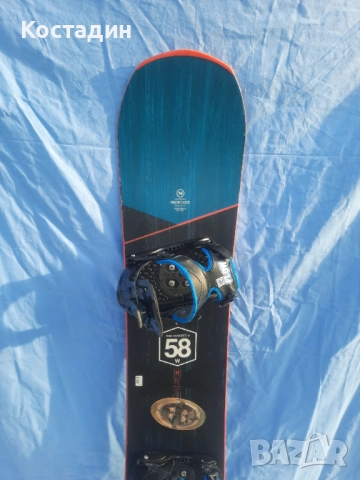 Сноуборд Nidecker Rhythm 158wсм. С автомати , снимка 2 - Зимни спортове - 52668131