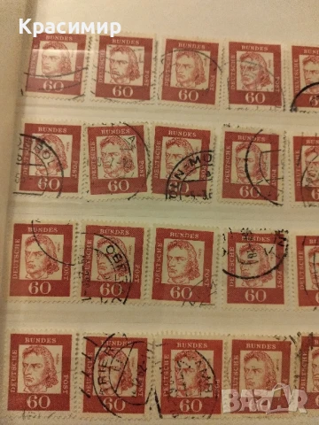 Пощенски марки Германия.120 бр., снимка 10 - Филателия - 51321674