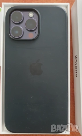 перфектен iPhone 14 Pro Max Black 256GB 89% с оригинални слушалки и калъф, снимка 5 - Apple iPhone - 53205096