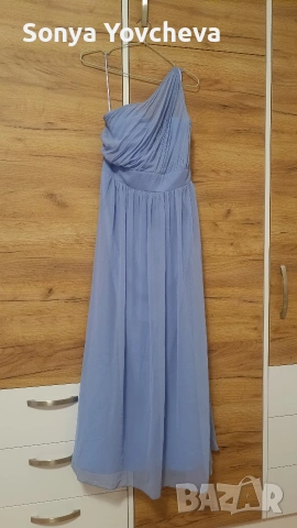 Рокля небесно синя, little mistress 