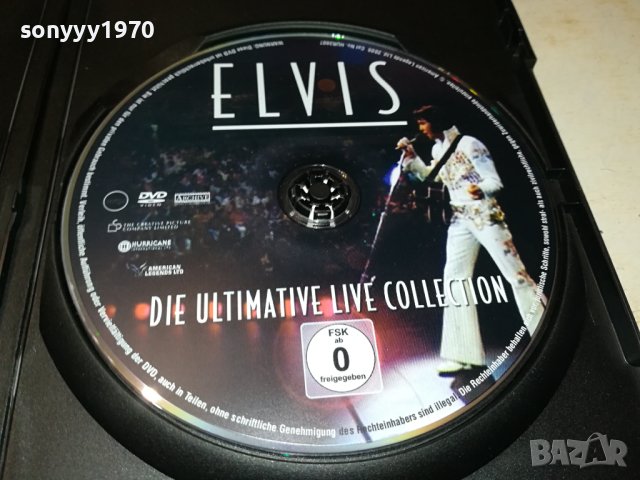 ELVIS DVD-ВНОС GERMANY 2702240827, снимка 2 - DVD дискове - 44488556