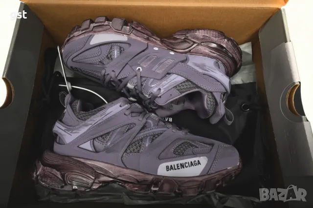 Balenciaga Dark Purple 💜 Дизайнерски Маратонки Унисекс Мъжки дамски Уникални Sneakers Shoes , снимка 1