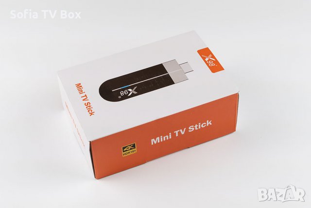 X98 S500 TV Stick - 4GB/32GB, Android 11, Wi-Fi+BT, AV1, 4K, TV Box, ТВ Бокс, снимка 3 - Плейъри, домашно кино, прожектори - 39984324