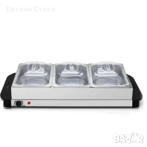 Компактен 2-в-1 електрически нагревател за бюфет, снимка 6 - Други - 54008252