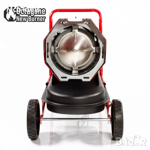 Мобилен дизелов нагревател – калорифер 40kW 19 литра, LCD дисплей, термостат и регулатор HAWEK, снимка 2 - Други инструменти - 52898255