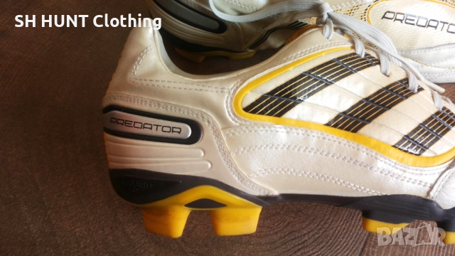 Adidas PREDATOR Football Leather Boots Размер EUR 43 1/3 / UK 9 бутонки естествена кожа 199-14-S, снимка 3 - Футбол - 52246614