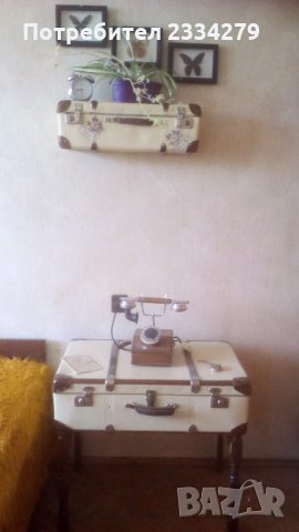 Масичка ,,КУФАР" декорация., снимка 3 - Маси - 29187955