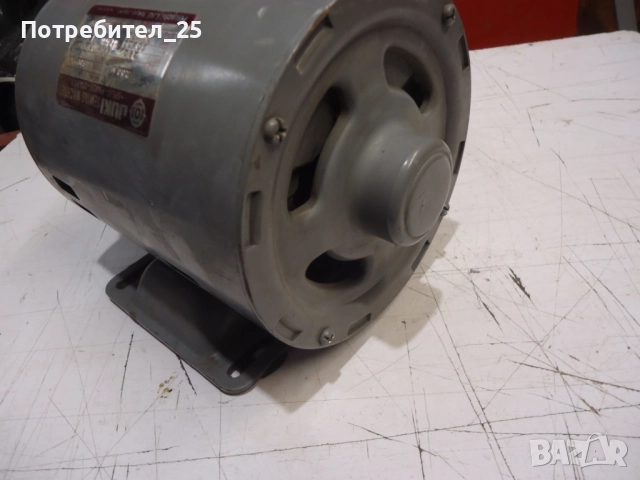 монофазен ел.мотор 200W - 1400 об/м., снимка 5 - Електродвигатели - 52892726
