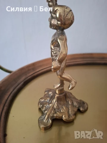 Свещник , снимка 2 - Антикварни и старинни предмети - 50926856