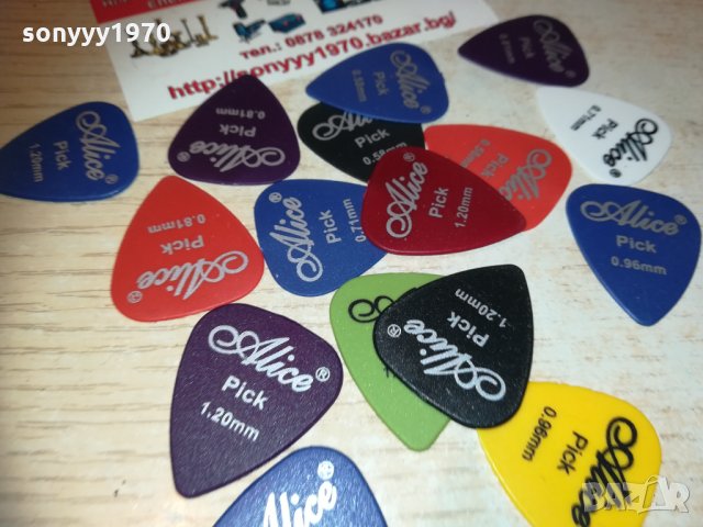 alice 10 маркови перца 0102212035, снимка 2 - Китари - 31642674
