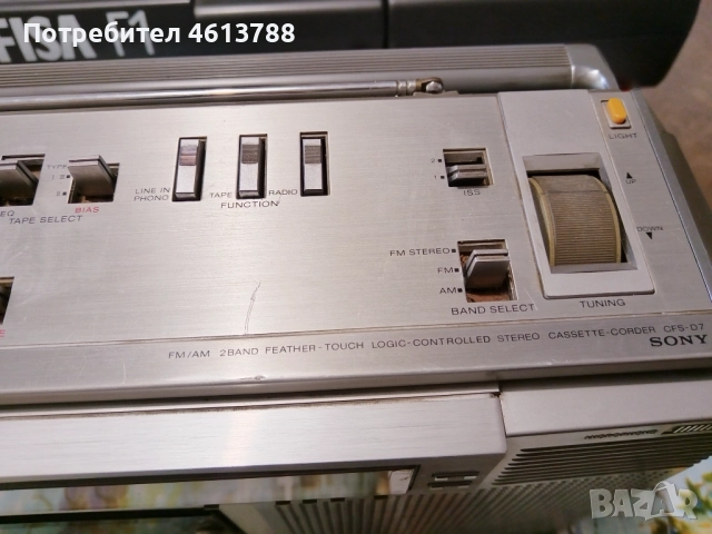 Касетофон Сони, снимка 8 - Радиокасетофони, транзистори - 52858734