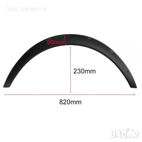 Предни и задни калници ПВЦ декоративен за автомобил, снимка 2 - Аксесоари и консумативи - 48782683