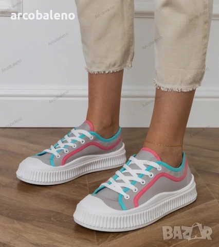 Дамски кецове на платформа Salis, 6цвята , снимка 12 - Кецове - 50969192