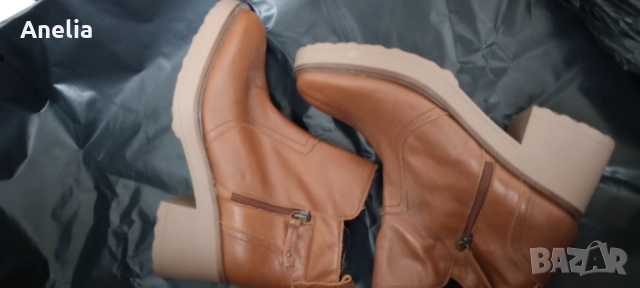 Естествена КОЖА Дамски Боти номер 40, снимка 6 - Дамски боти - 52577093