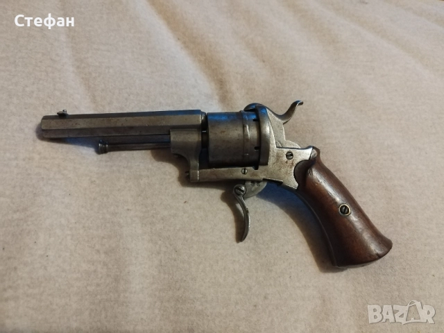 Стар оригинален револвер., снимка 4 - Антикварни и старинни предмети - 52981770