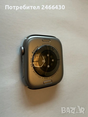 Apple Watch S11 Cellular Space Grey 46 mm КАТО НОВ, снимка 2 - Смарт гривни - 53025173