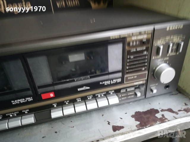 SANYO RD W340 DECK-MADE IN JAPAN ВНОС SWISS 0911251705LCHERY2, снимка 10 - Декове - 52352727
