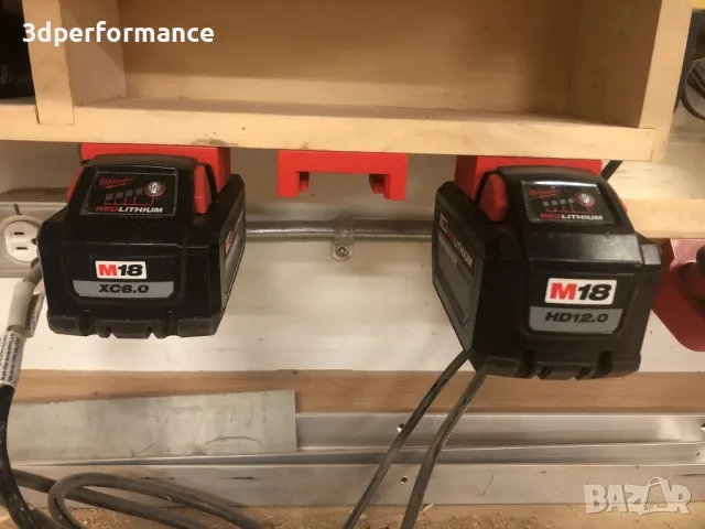 Стойки, холдъри батерия Milwaukee M18, снимка 5 - Други инструменти - 47977610