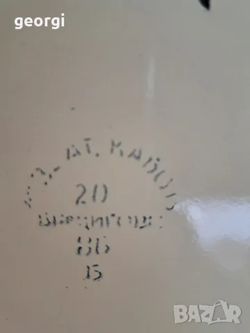 Стара емайлирана тавичка    16/3, снимка 4 - Прибори за хранене, готвене и сервиране - 48977466