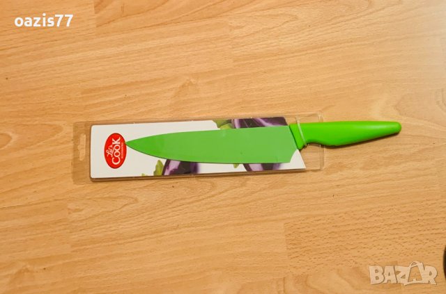  Универсални ножове,закалена неръждаема стомана,гумирана дръжка,подарък нож за хляб към к-та, снимка 3 - Прибори за хранене, готвене и сервиране - 40300162
