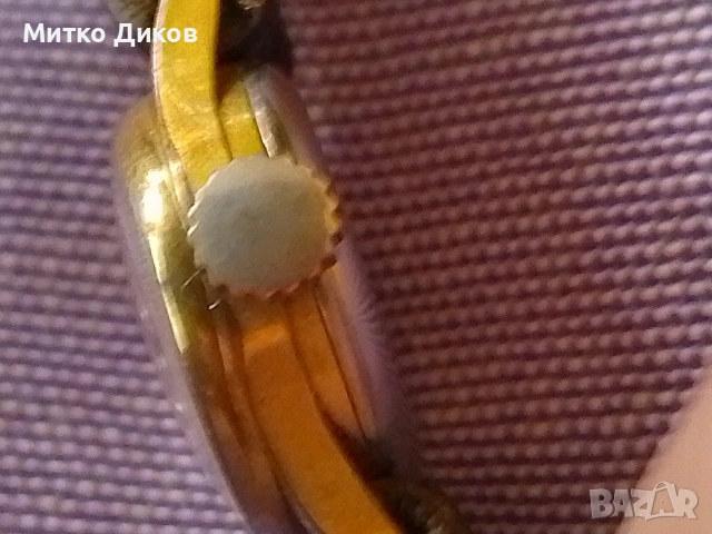 Марков дамски швейцарски часовник работещ винтидж 60 г.Creation 17 rubis incabloc plaque G10, снимка 3 - Дамски - 53961552