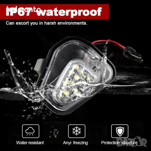 Led светлини за огледала vw Passat b7 CC, светлина за огледало, monto.bg, снимка 2 - Части - 40603364