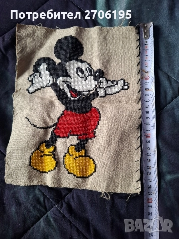 Гоблен на Мики Маус , снимка 8 - Гоблени - 52593279