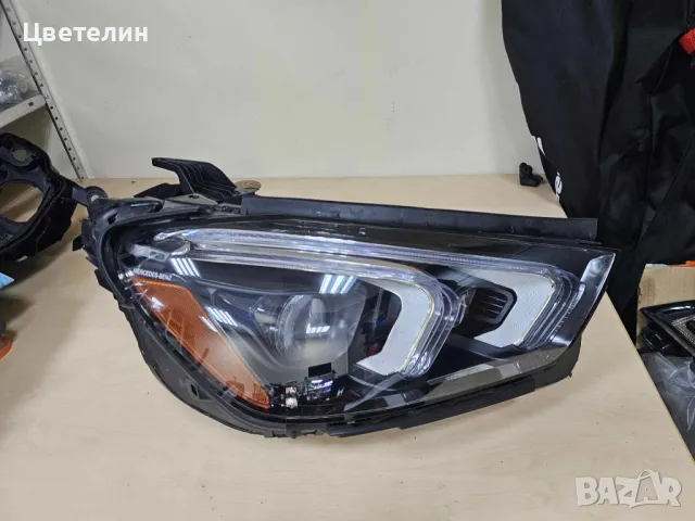 Десен фар за Mercedes GLE W167 USA desen far мерцедес гле 167, снимка 3 - Части - 49442641