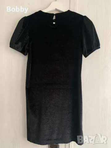 Официална блестяща рокля с ефектна шапка 12-13 г., снимка 8 - Детски рокли и поли - 48166186