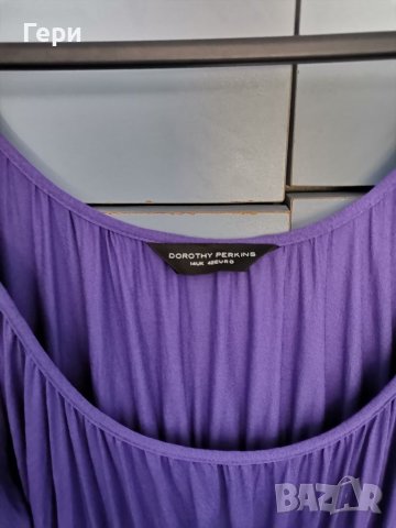 Красива лилава рокля на Dorothy Perkins, снимка 2 - Рокли - 37775968