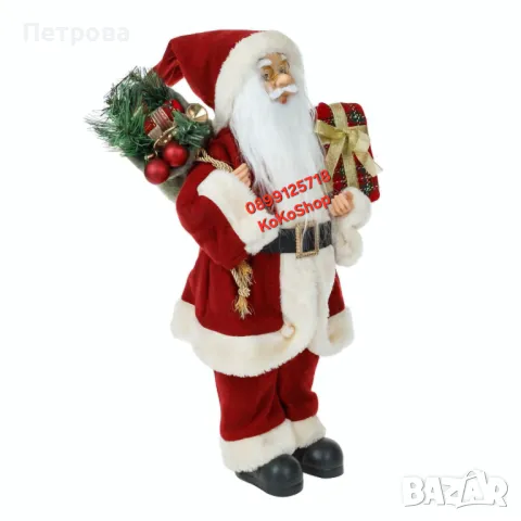 Фигура на Дядо Коледа-46 см./Дядо Коледа/декоративна фигура на Дядо Коледа, снимка 2 - Декорация за дома - 47821181