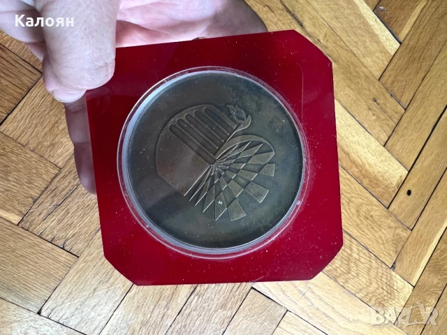 Плакет на международен музикален фестивал Варненско лято, снимка 4 - Колекции - 50985003