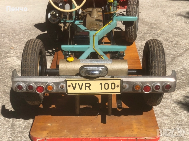 ретро автомобил /учебен демонстрационен модел/ - 1950/60г. - GERMANY, снимка 11 - Антикварни и старинни предмети - 51603142