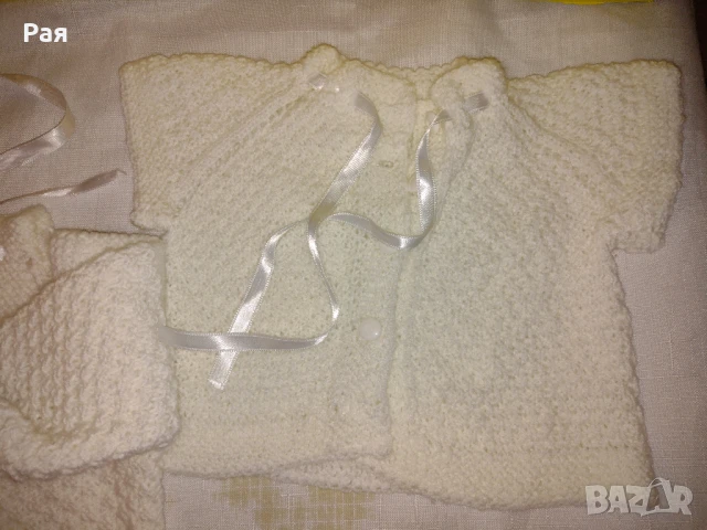 Лот  5 броя плетени блузи + одеало , снимка 8 - Други - 50669171